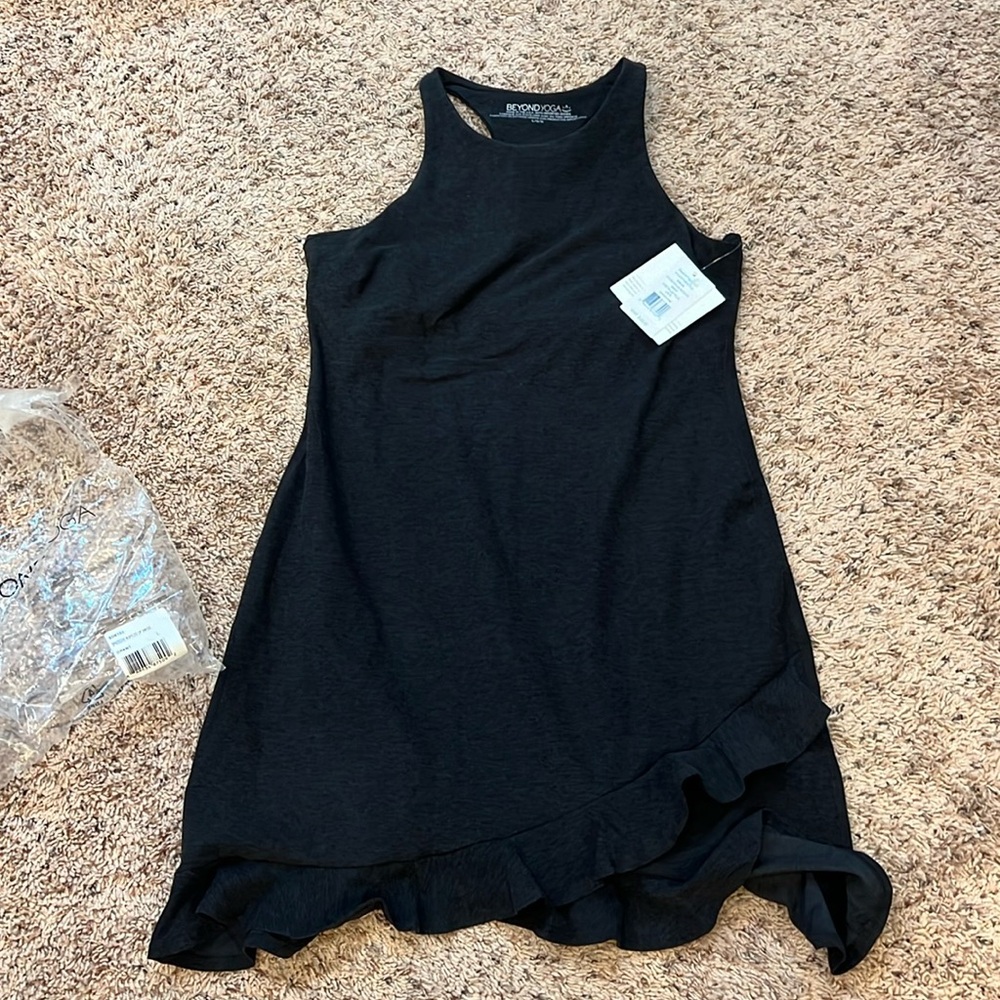 Beyond Yoga Spacedye Ruffled Up Dress